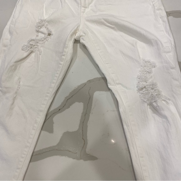 J.Crew Point Sur High rise slim boy White denim jeans - Picture 10 of 13